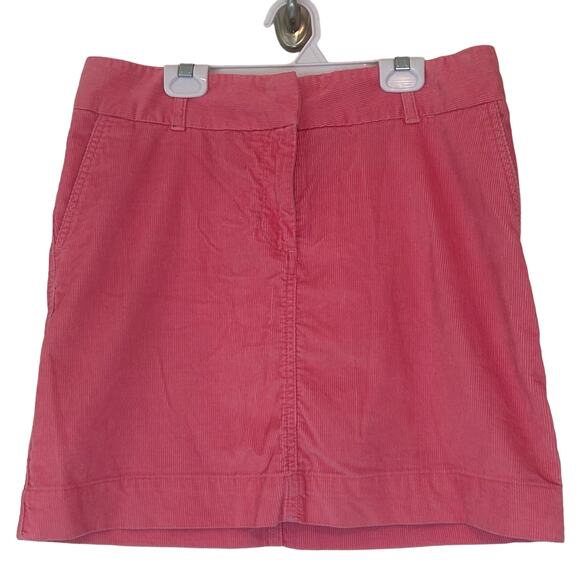 Vineyard vines corduroy pink mini skirt preppy coquette size 6 - Picture 1 of 9